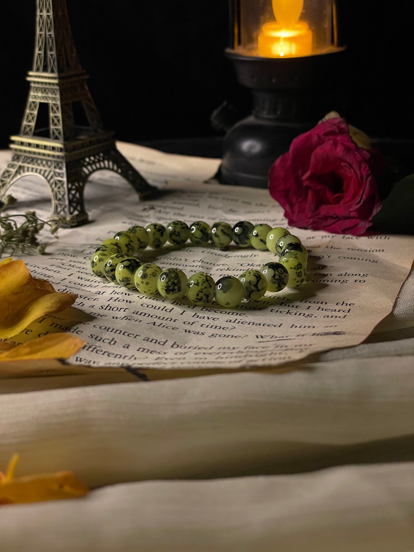 Kiwi Jasper Bracelet