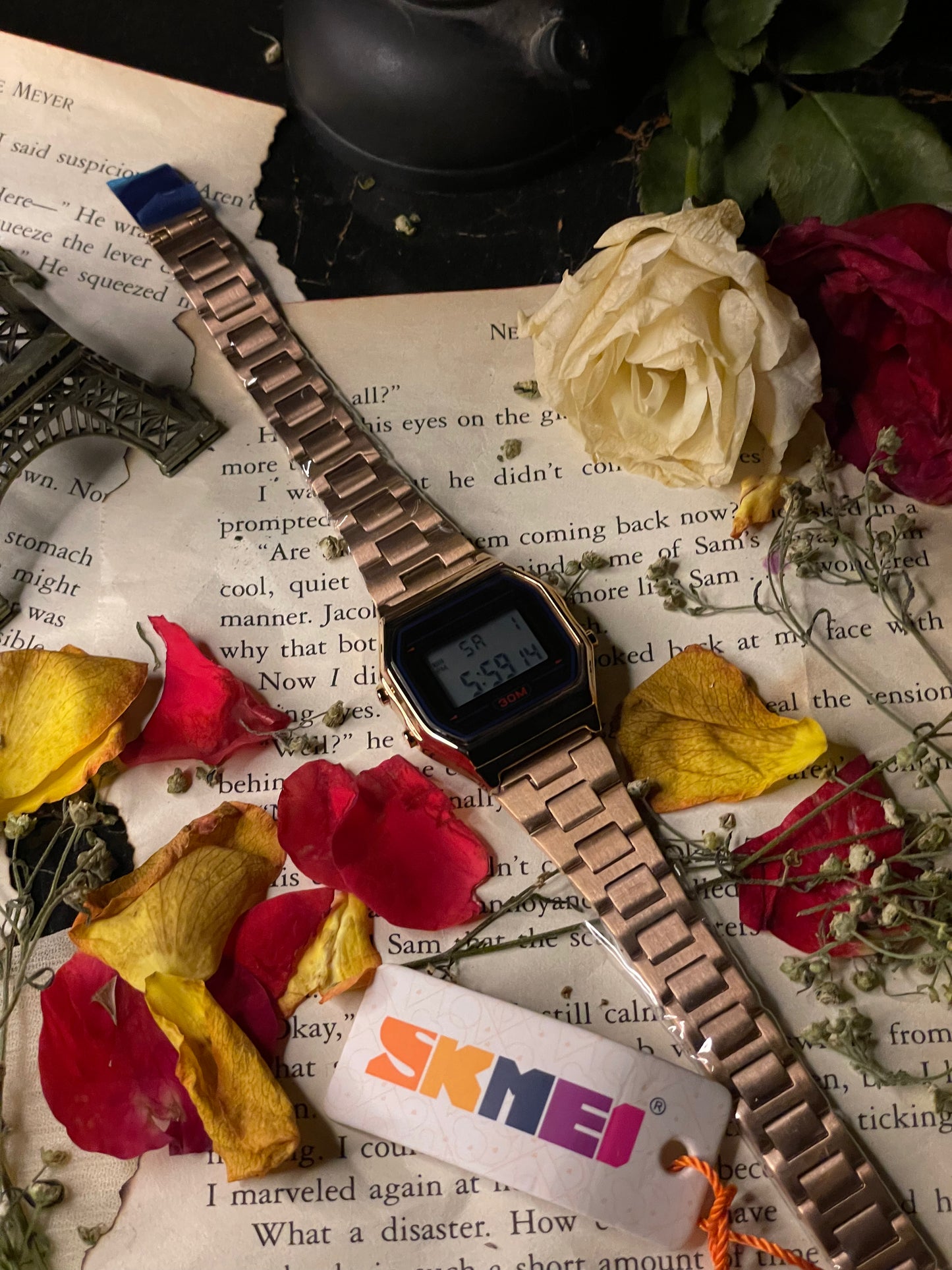 Skmei Digital Dial (Premium Rose Gold)