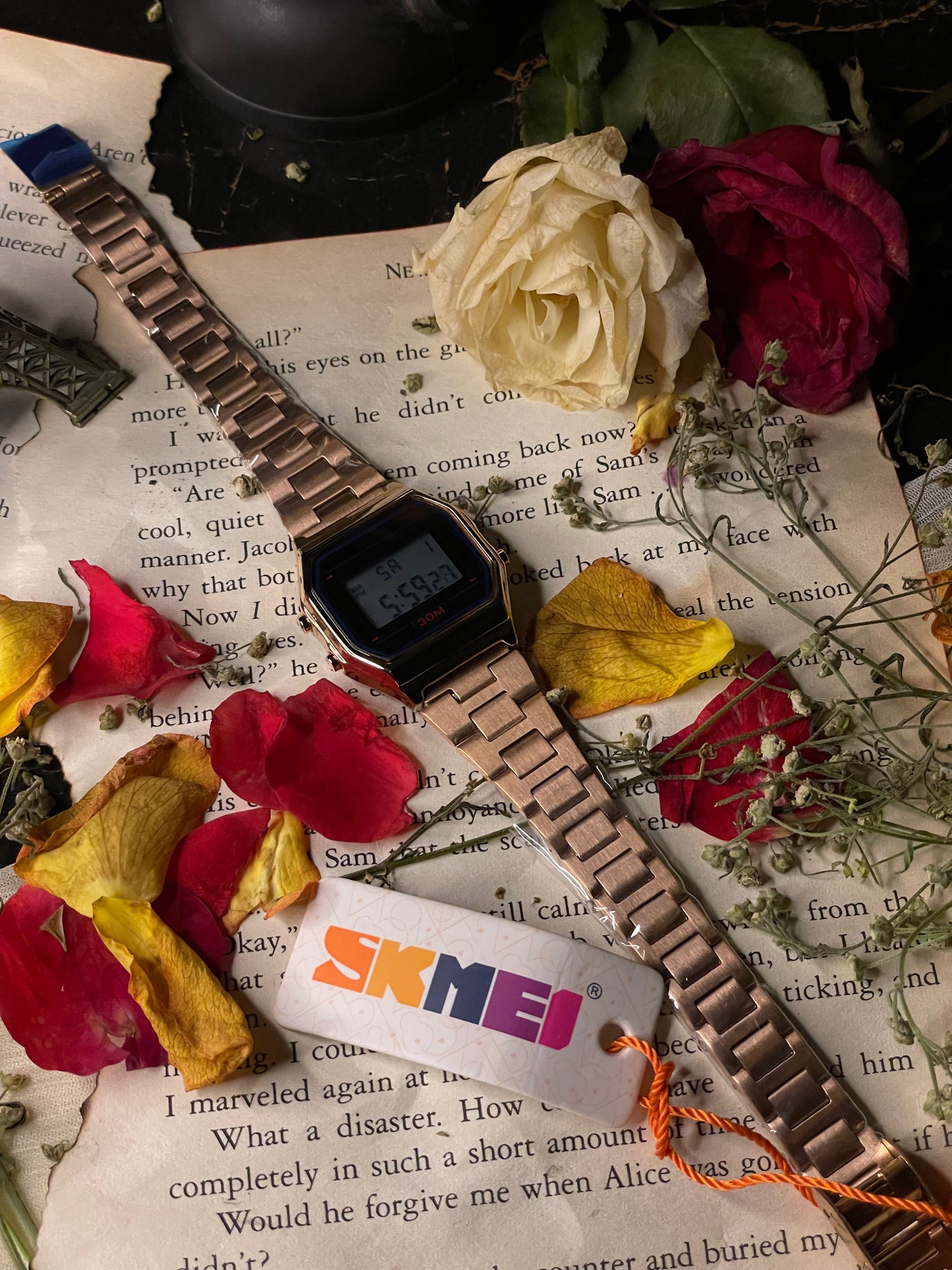 Skmei Digital Dial (Premium Rose Gold)