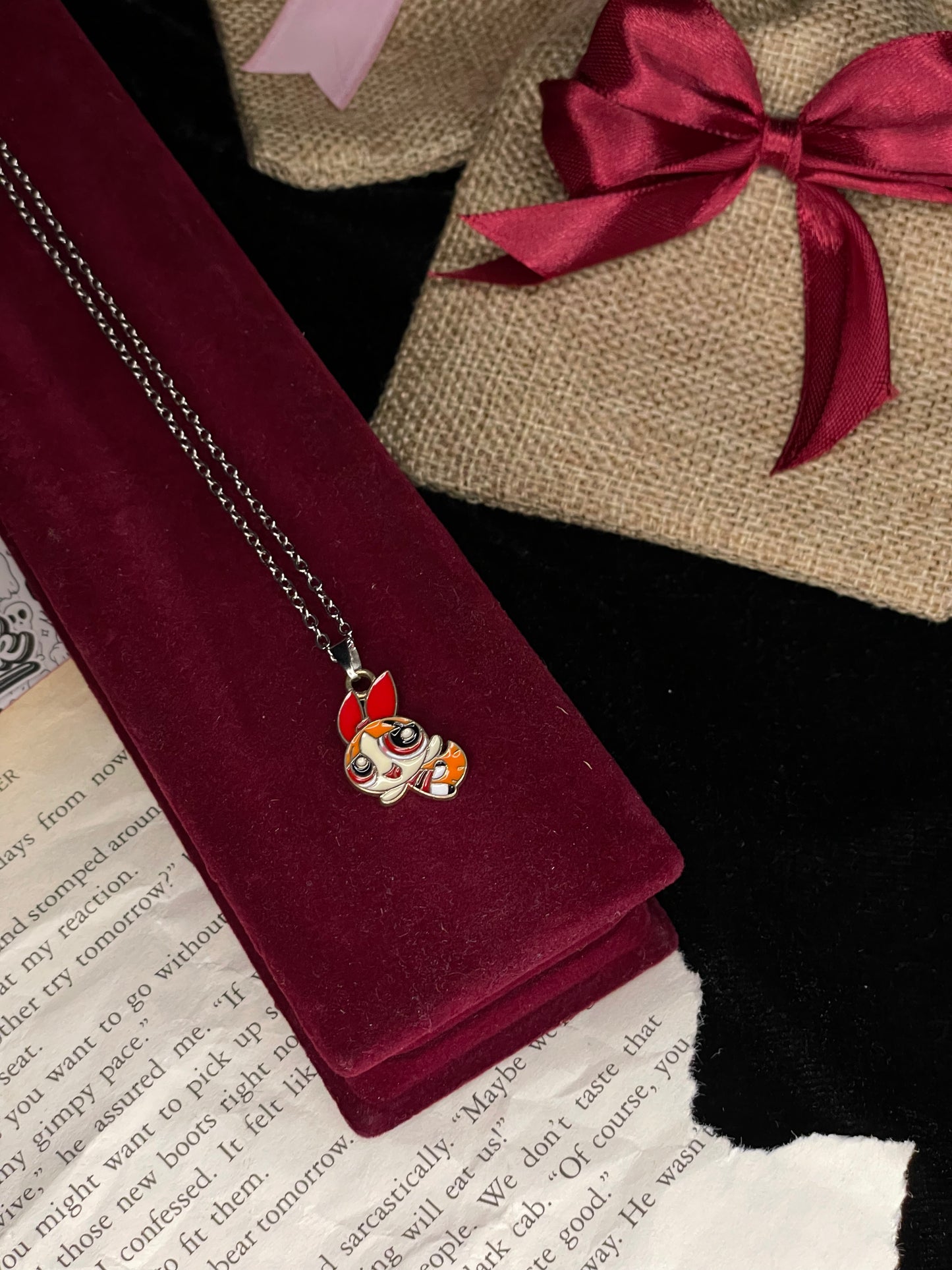 Power Puff Girls (Blossom) Pendant