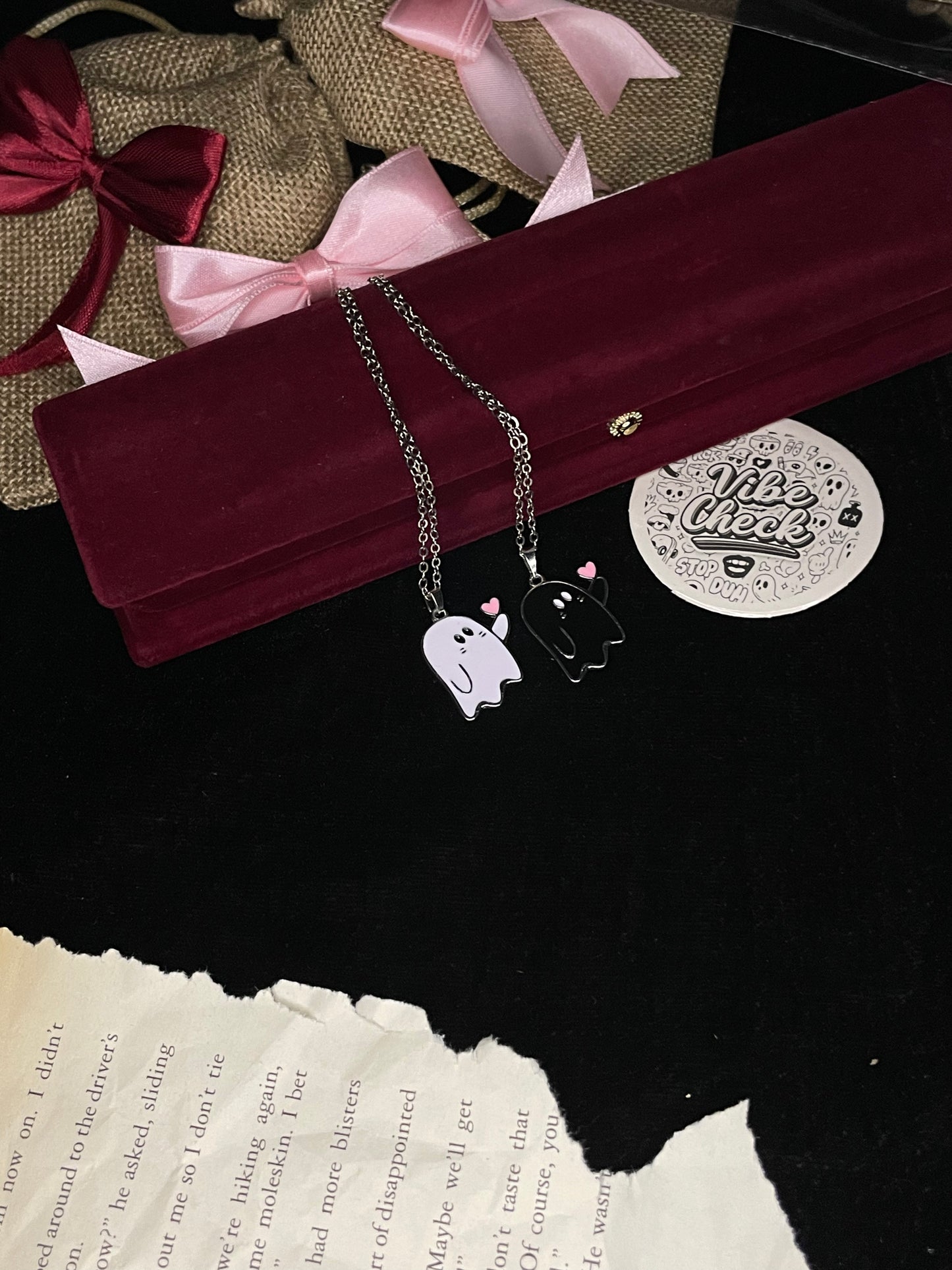 Ghost Couple Pendant (Pack Of 2)