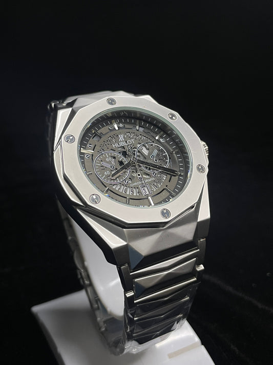 Hublot Skeleton Chronograph – Titanium Bracelet