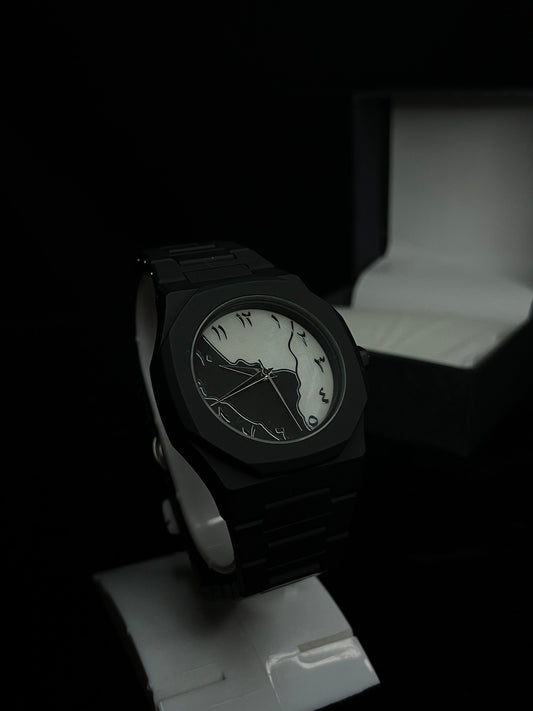Black AURA Marbel Dial (Fiber Light-Weight)