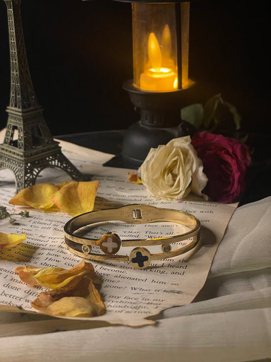 Midnight & Gold Harmony Bracelet