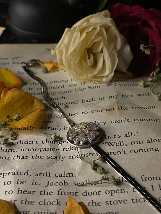 Twilight Trefoil Four-Leaf Clover Luck Bracelet