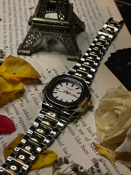 Patek Philippe Two Tone White Dial