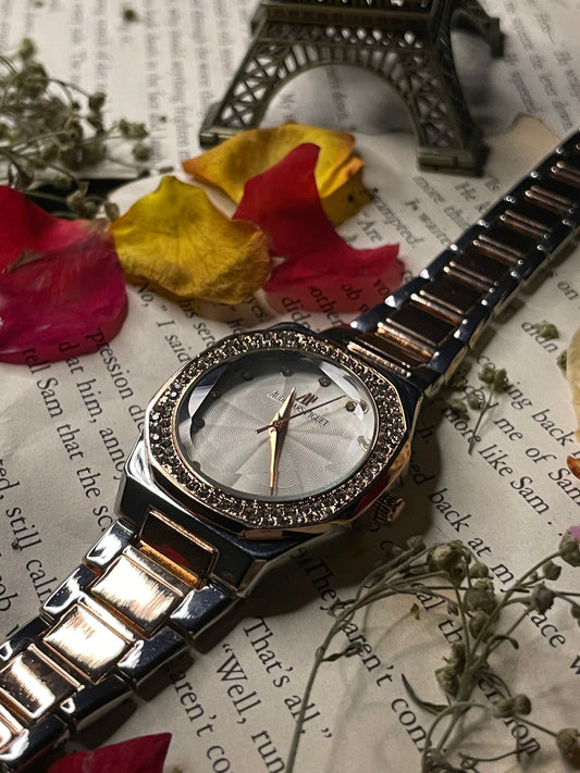 Audemars Piguet Two Tone (Silver and White)