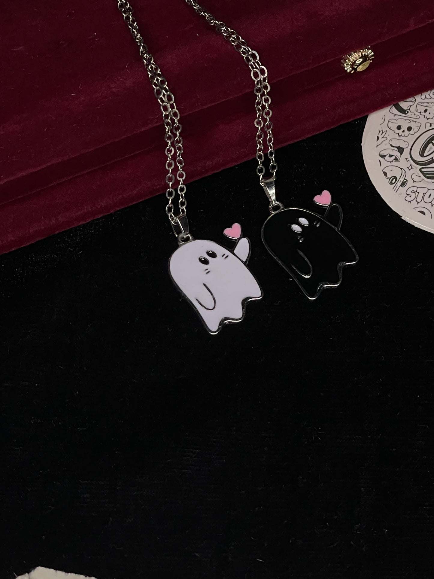 Ghost Couple Pendant (Pack Of 2)