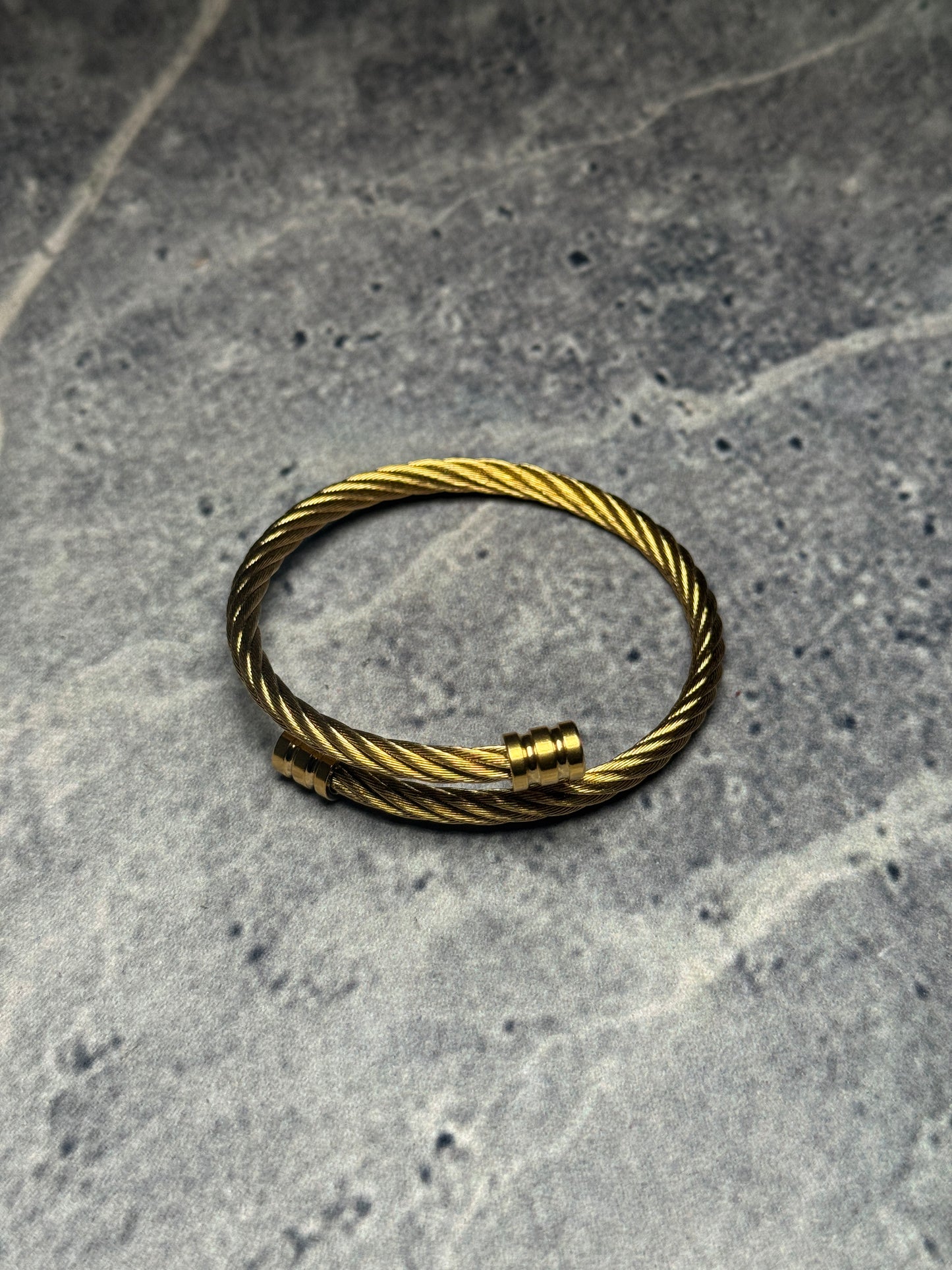 Titan Steel Cable Bangle