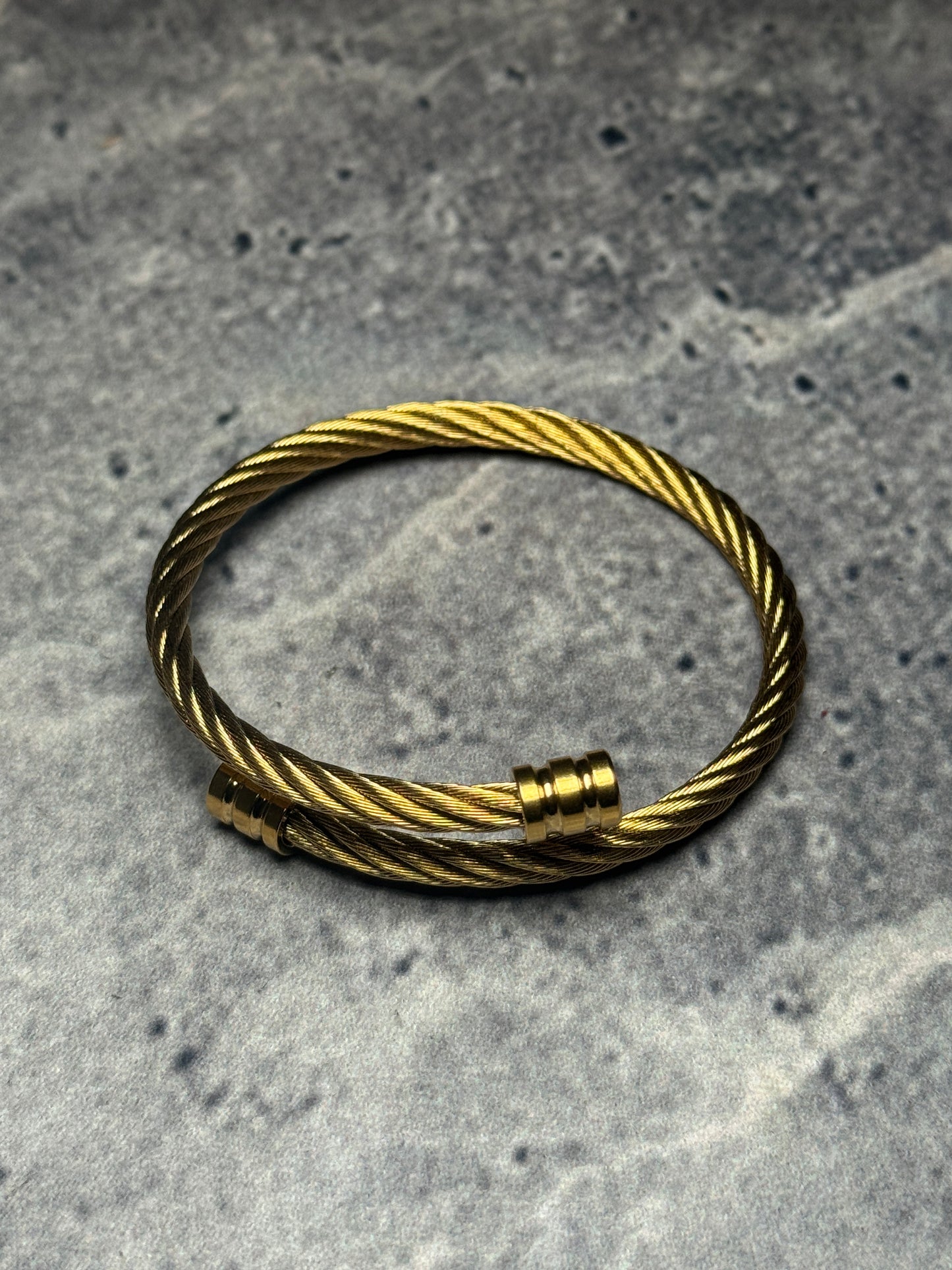 Titan Steel Cable Bangle