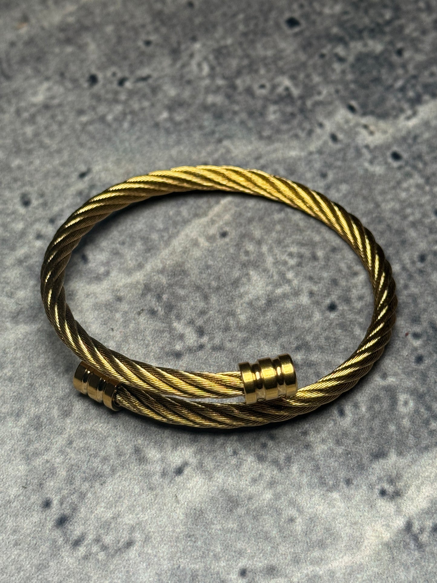 Titan Steel Cable Bangle