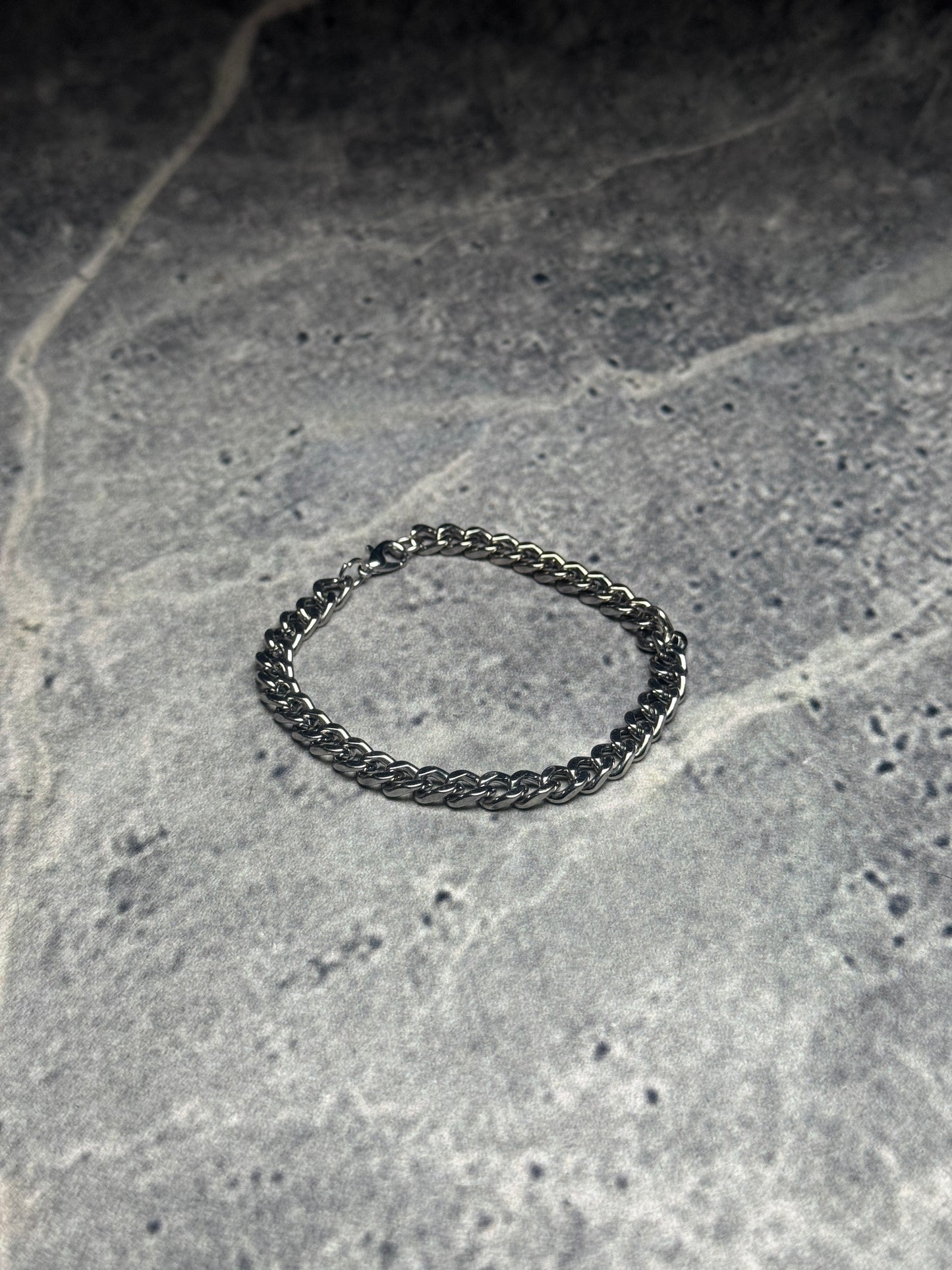 6mm Silver Streetwear Bracelet