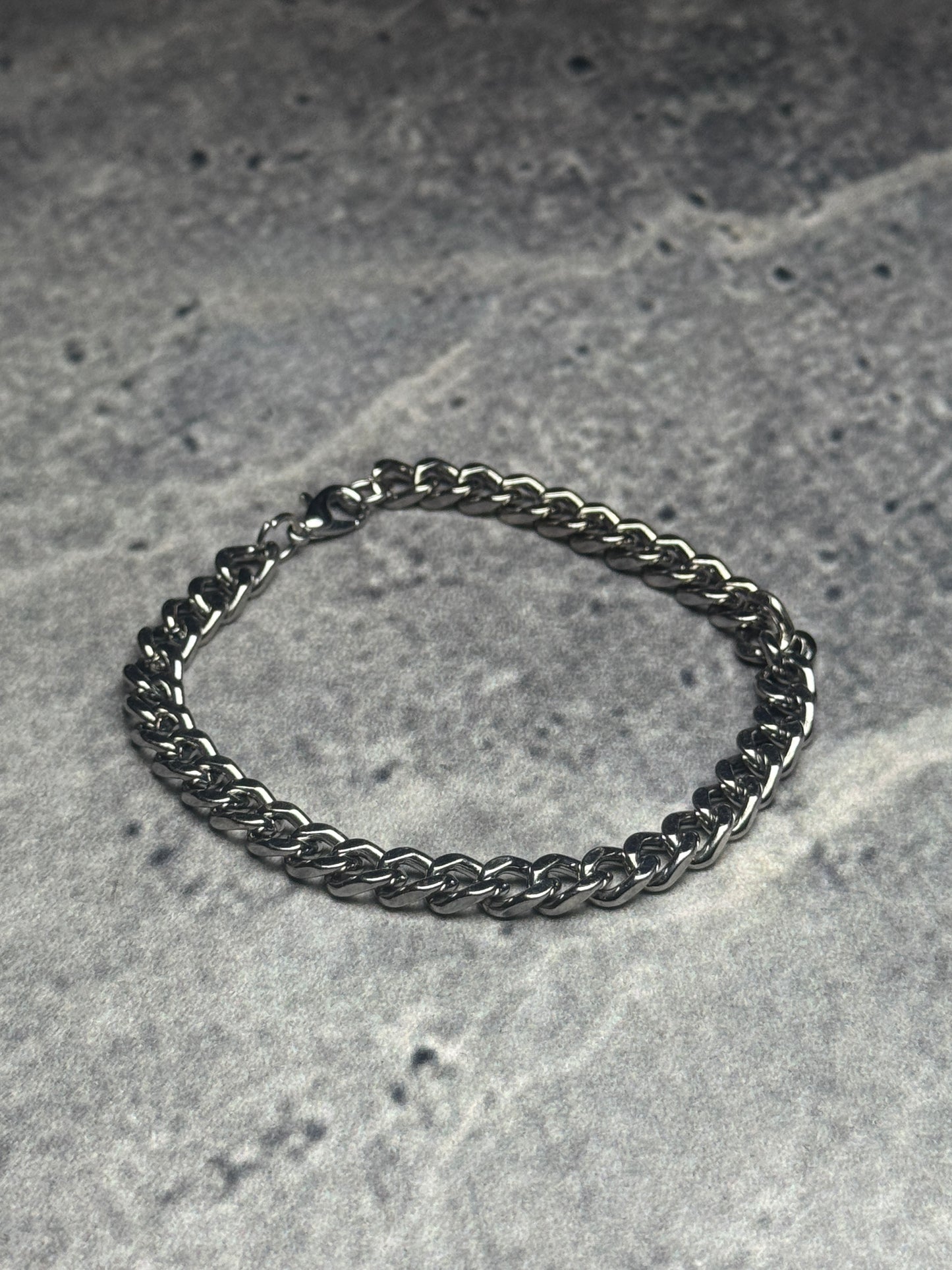 6mm Silver Streetwear Bracelet