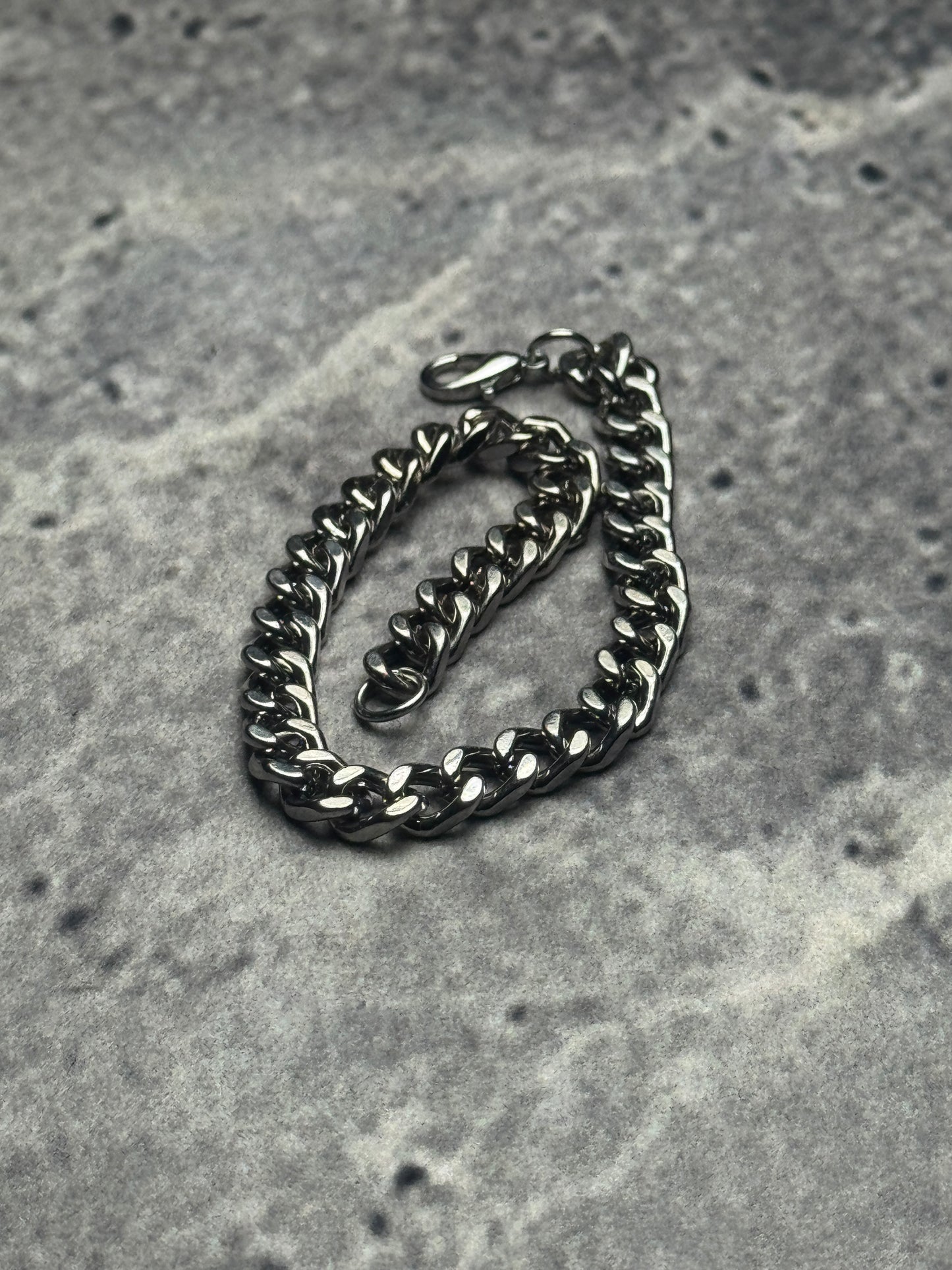 6mm Silver Streetwear Bracelet