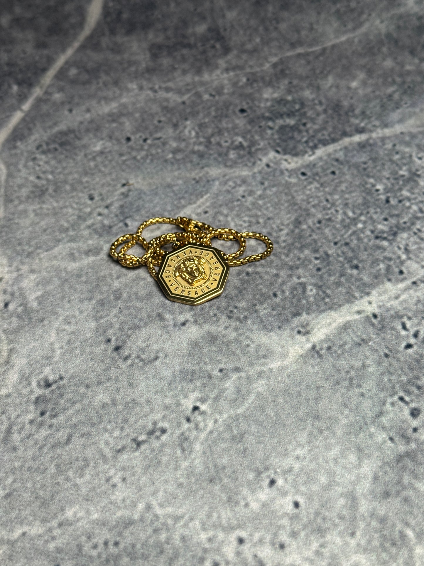 Medusa Mythos & Imperial Lion Silver & Golden Pendant Necklaces