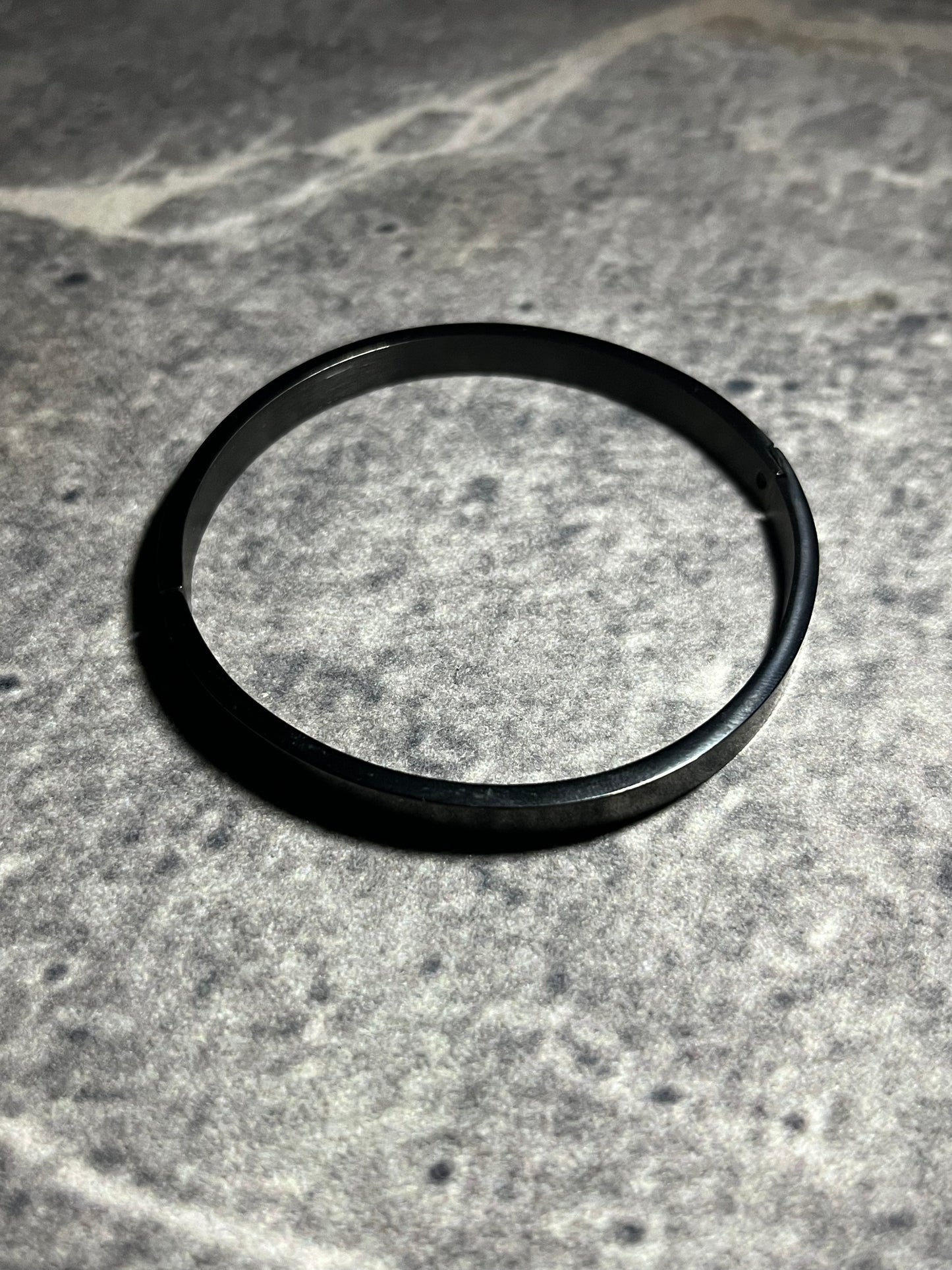 Onyx Stealth Black Bangle