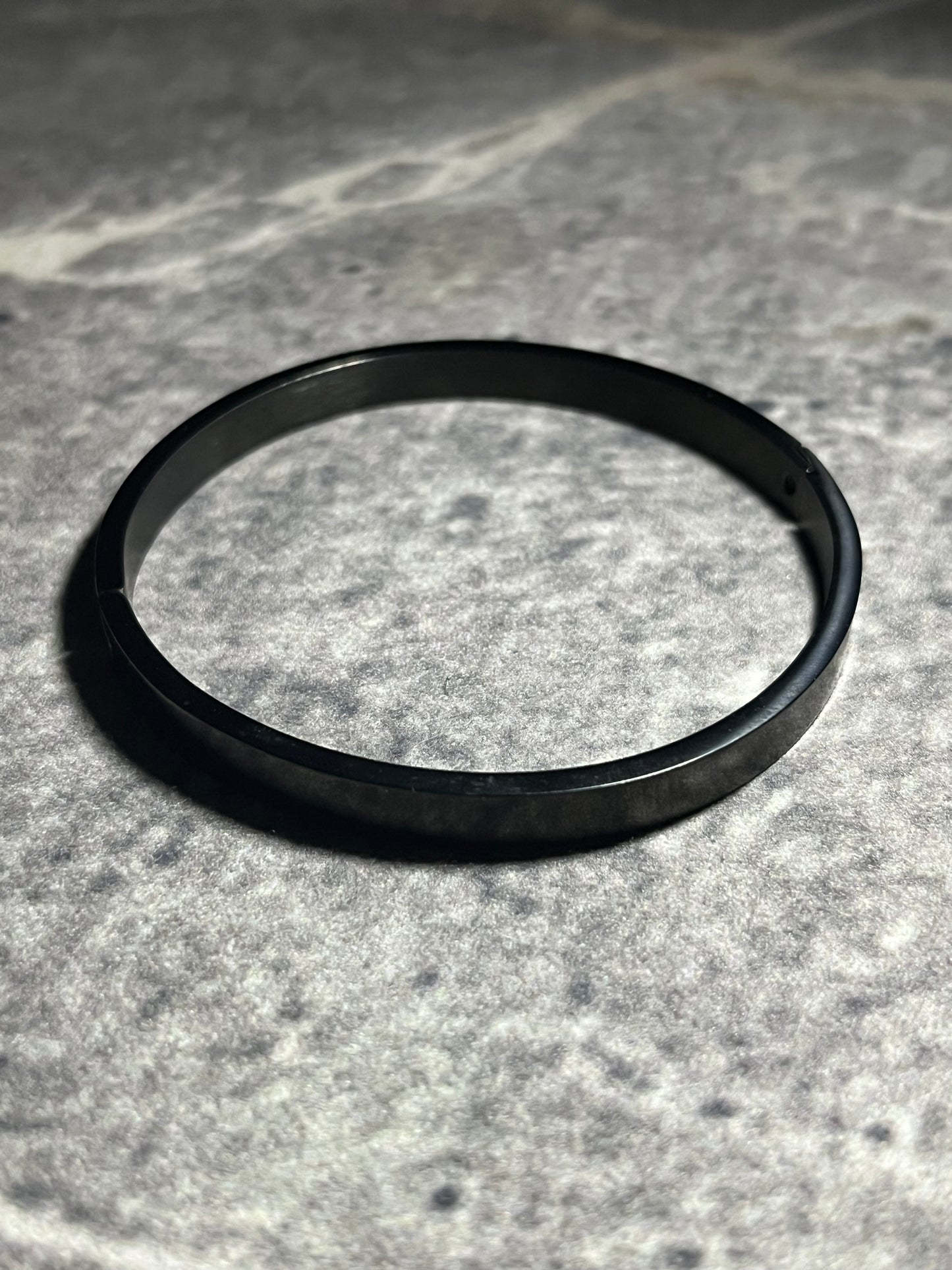 Onyx Stealth Black Bangle