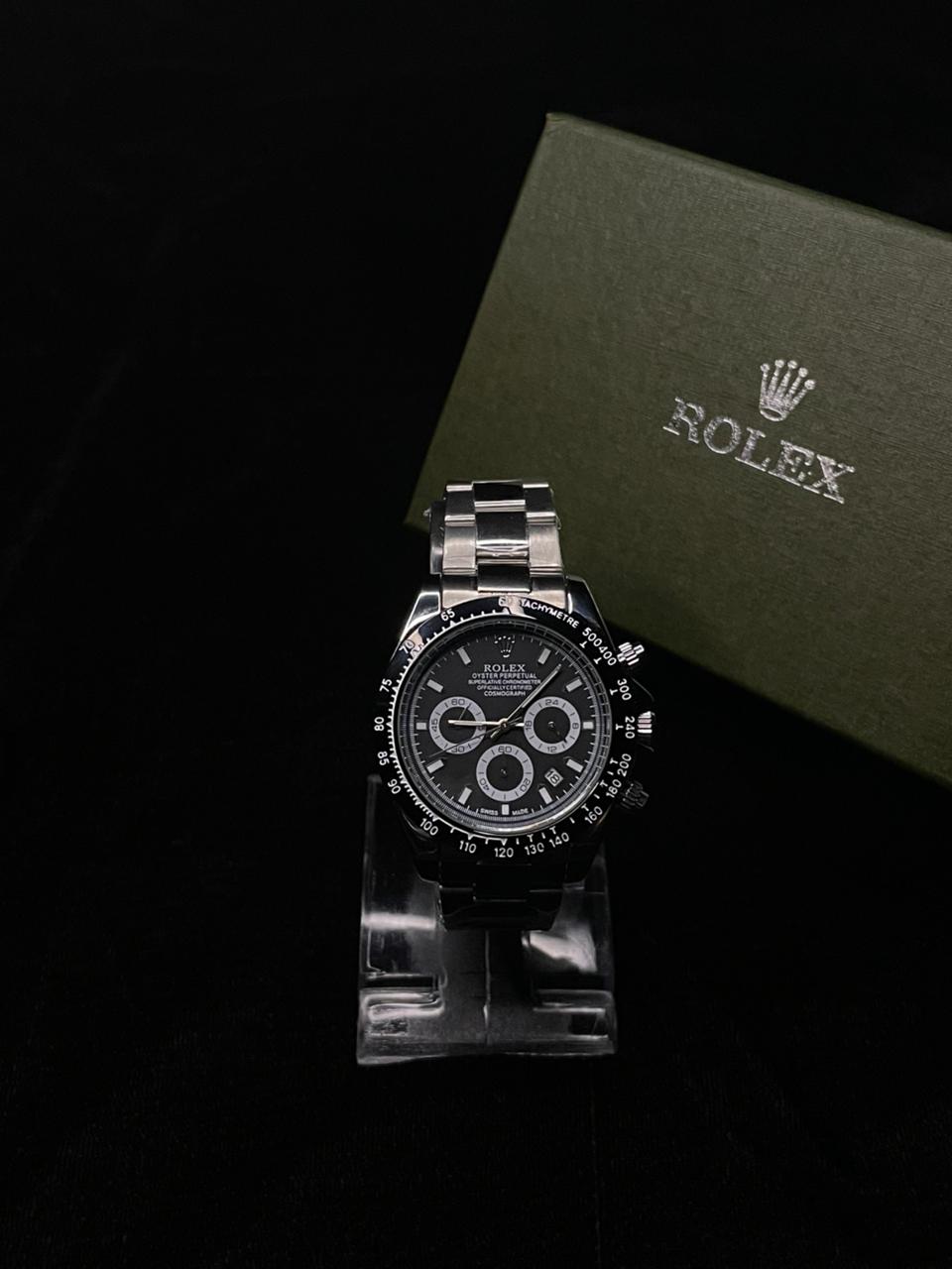 ROLEX COSMOGRAPH DAYTONA Steel Black Dial